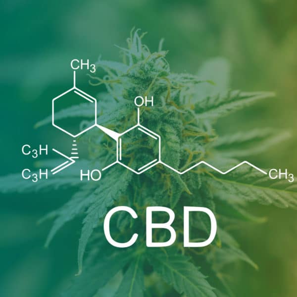 Formule chimique CBD, marijuana CBD thc.