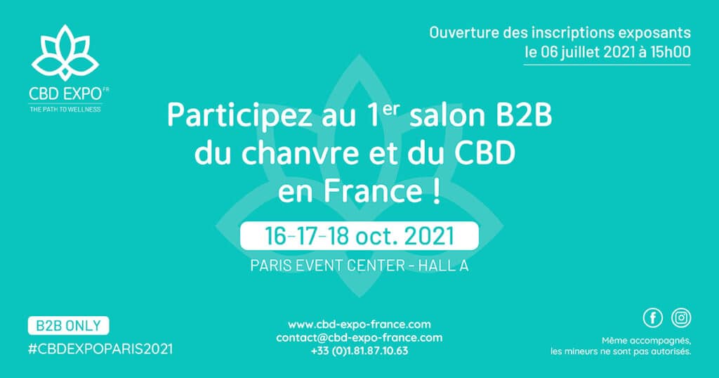 cbd expo france 2021 16 17 18 octobre