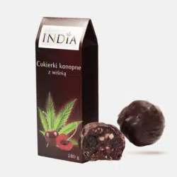 Friandises au Chanvre et Cerise enrobé de Chocolat 180 g India Cosmetics x Active CBD